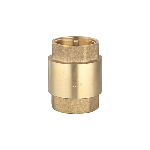 Brass Water Vertical Spring Loaded Ball Lift Check Valve