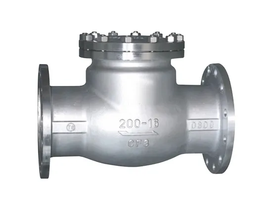 Heavy-Duty Stainless Steel Lift Check Valve for Fluids